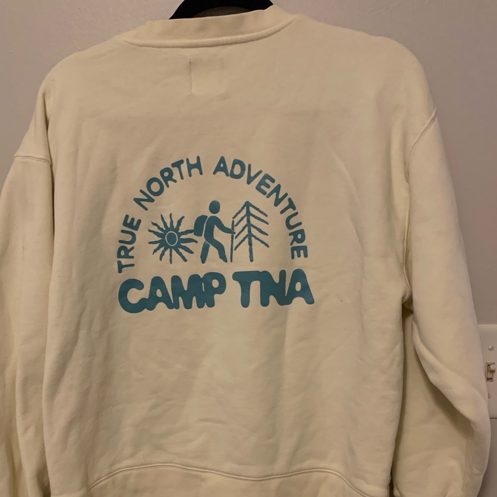 Aritzia Cozy AF Camp TNA Crewneck Sweatshirt - Picture 3 of 5
